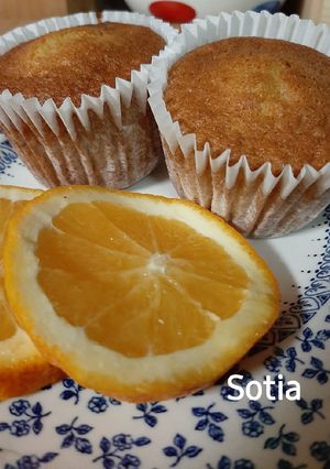 Φωτογραφία της συνταγής Muffins πορτοκαλιού 🍊