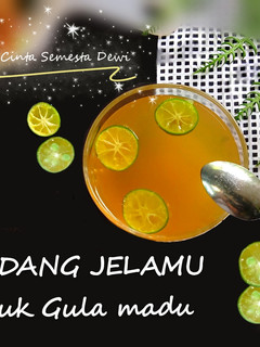 Foto resep Wedang Jelamu (Jeruk, Gula dan Madu)