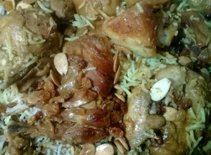 صورة لوصفة زربيان عدني أو زربيان الدجاج اليمني