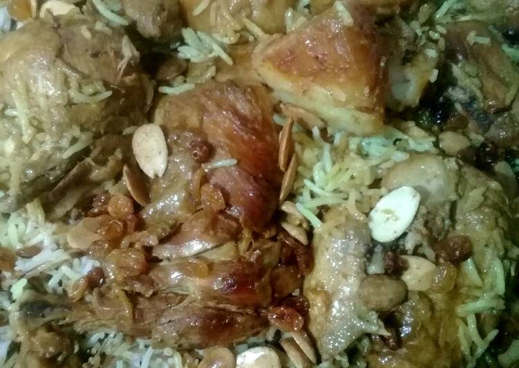 زربيان عدني أو زربيان الدجاج اليمني