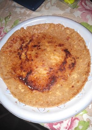 A picture of Cheeni wala paratha.