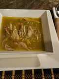 Pavo en salsa verde