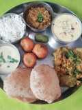 Traditional Gujarati Thali