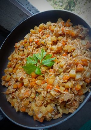 Foto resep Isi pastel basah bumbu kari