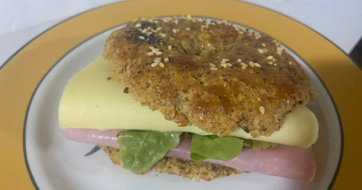 Bagels ? Keto Receta de Helga Flor- Cookpad