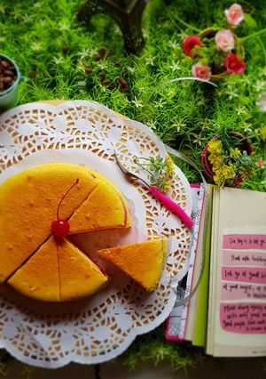Foto resep Japanese Cotton Cheese cake without creamcheese