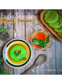 Foto resep Bingka Berendam (Sukun Pandan)