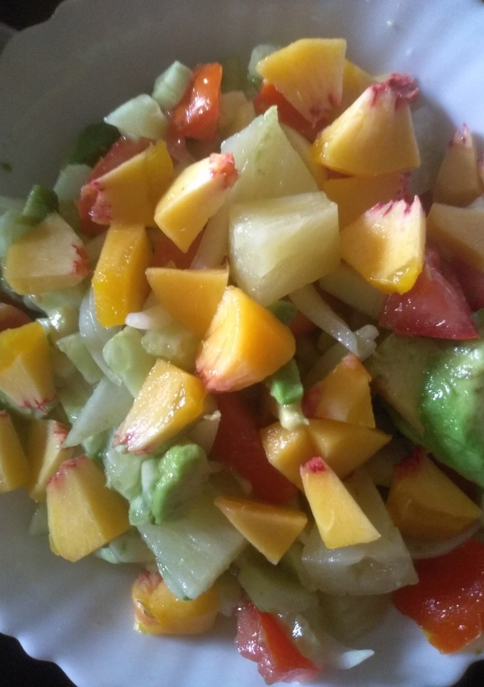 Una foto de Ensalada tropical con vitamina C