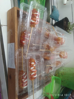 Foto resep Corndog sosis | ekonomis | ide jualan 2000an |camilan simple