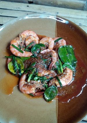 Foto resep Udang bumbu rendang