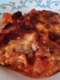 Lasagna con sugo di salsiccia