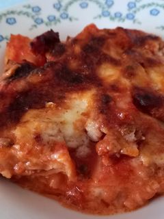 Foto di Lasagna con sugo di salsiccia