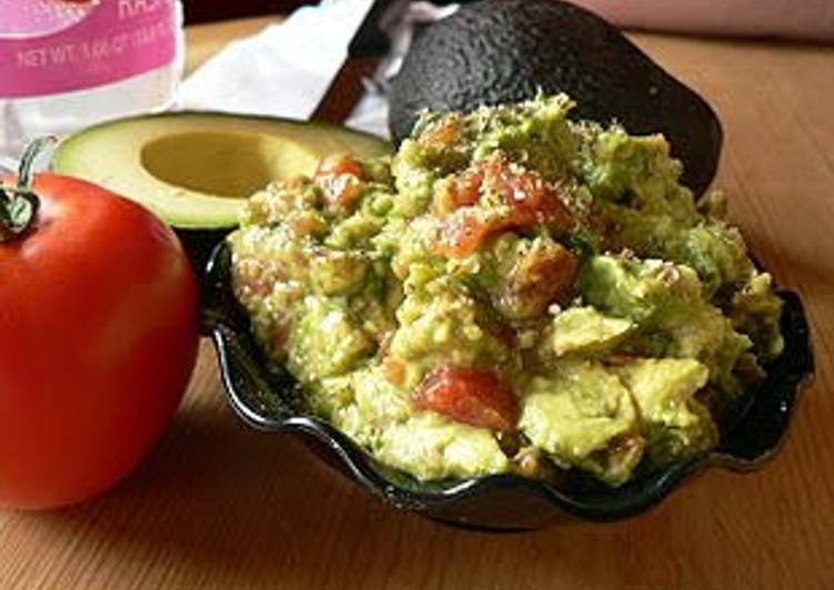 Steps to Prepare Any-night-of-the-week The Best Guacamole Recipe