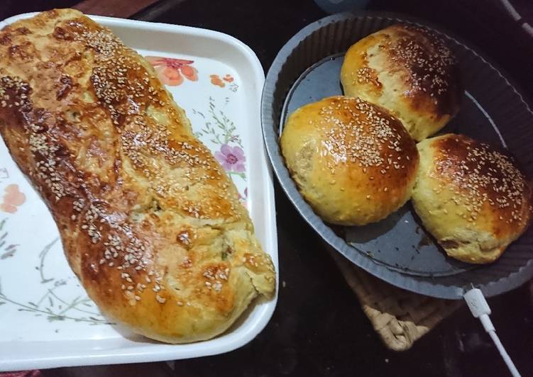 Recipe of Ultimate Stuffed Chicken filled buns