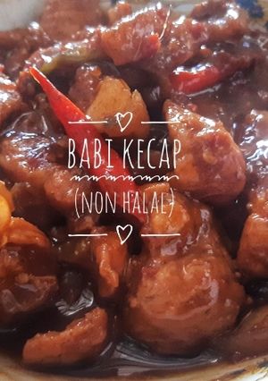 Foto resep Babi Kecap (Non Halal)