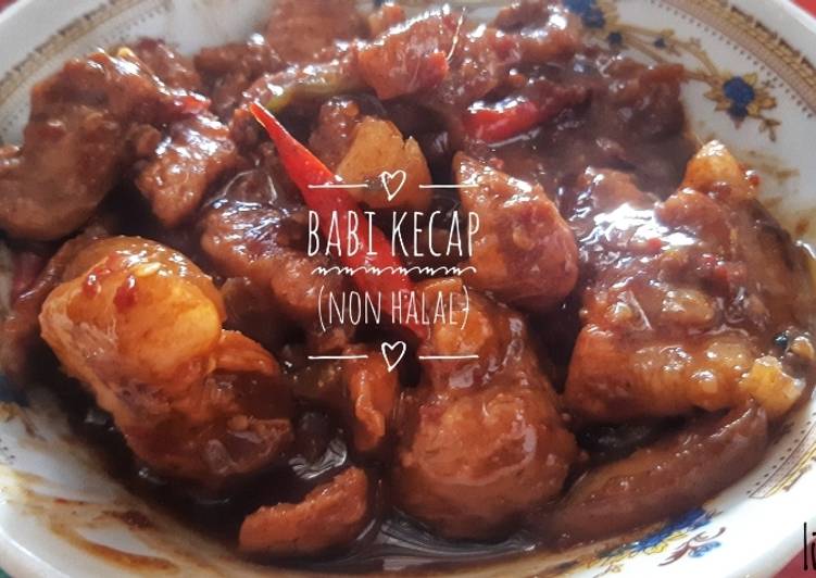 Babi Kecap (Non Halal)