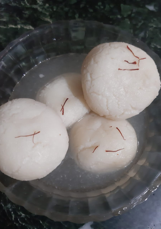 A picture of Rasgulla.