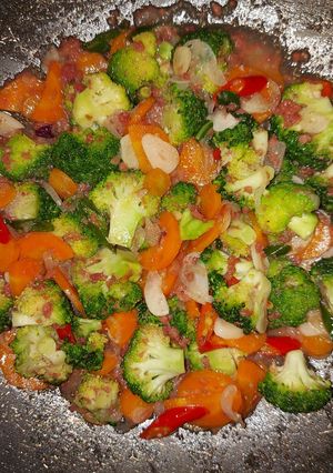 Foto resep Brokoli Wortel Kornet