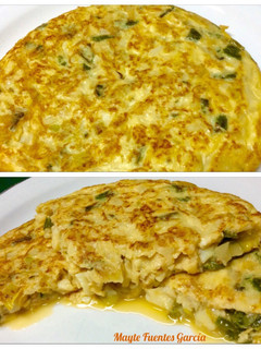Una foto de Tortilla de bacalao