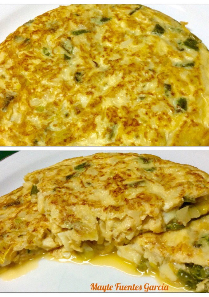 Una foto de Tortilla de bacalao