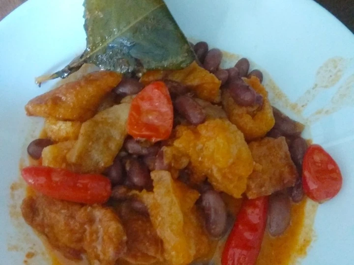 Cara Gampang Menyiapkan Resep Sambel Krecek, Tahu, Kacang tolo (kerupuk kulit sapi) yang Enak Banget Anti Ribet, Bikin Ngiler
