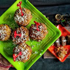 Crispy Mini Soya Tikki Bites A picture of Crispy Mini Soya Tikki Bites.