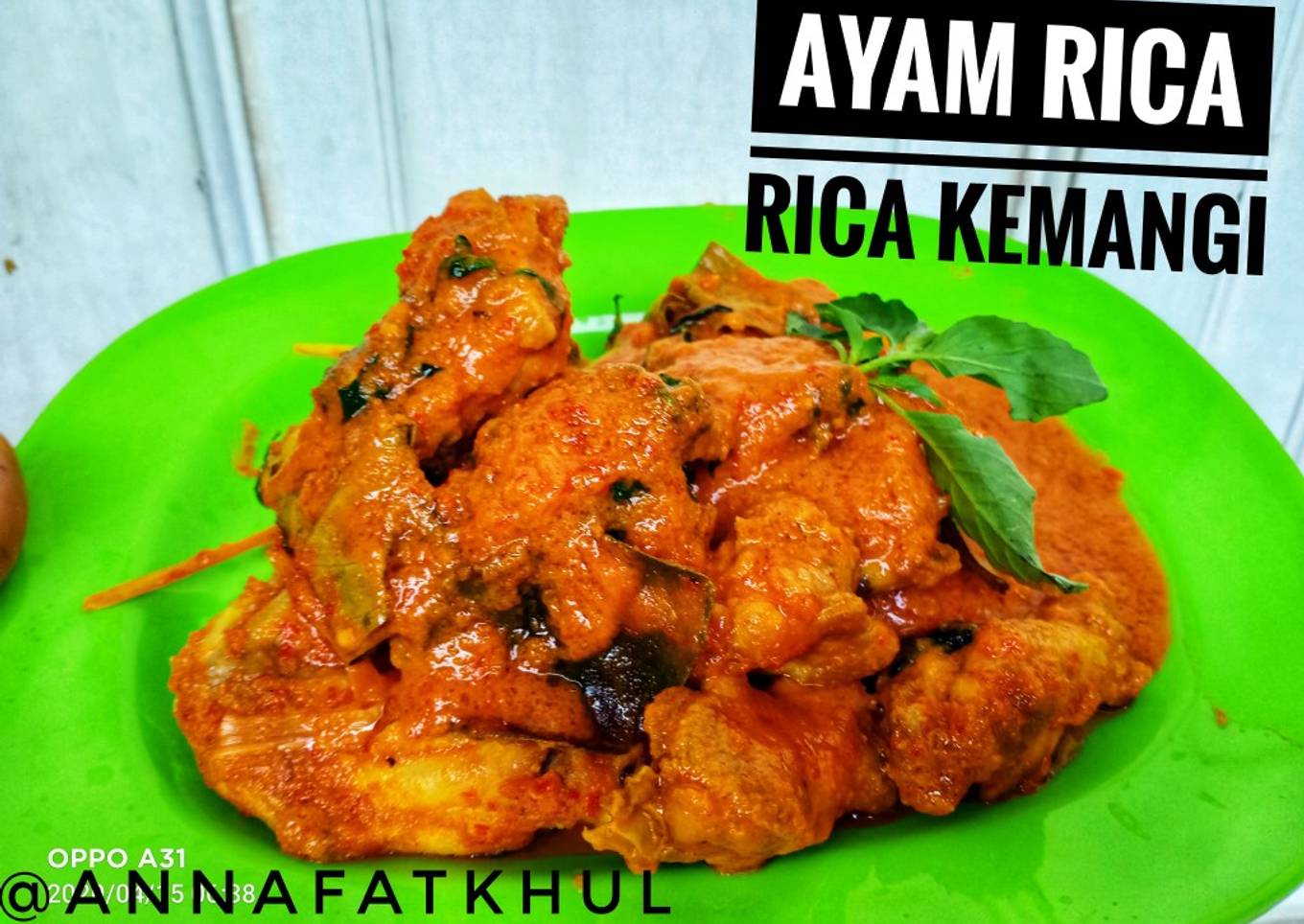 Ayam Rica Rica Kemangi