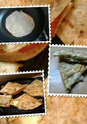 Una foto de Wrap de vegetales 😉