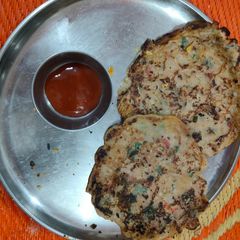 A picture of Wheat chilla.