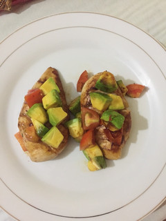Foto resep Grilled Chicken Avocado