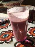 Amazing banana berry choc smoothie