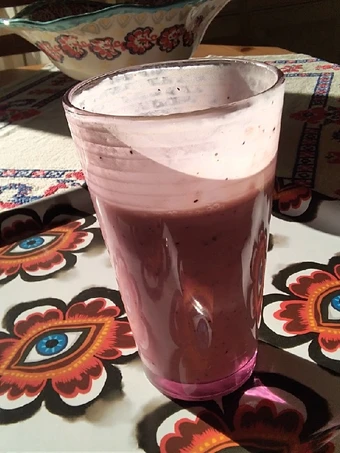 Recipe Amazing banana berry choc smoothie the Can Spoil the Tongue Really delicious