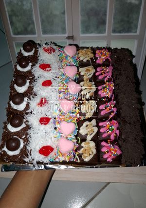 Foto resep Brownis 2 butir telur