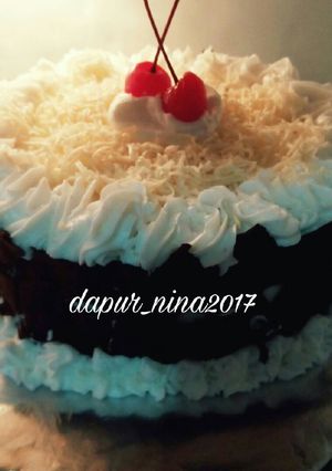 Foto resep Black fores anti gagal