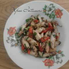 รูปของ Cumi Asin Tumis Pedas