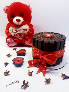 عکسی از دستور مینی کیک ولنتاین و روز پدر (Mini Cake)😍