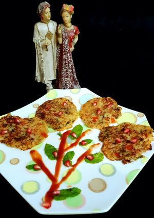 A picture of Semolina-Veggies Mini Uttapam.