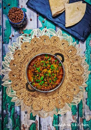 A picture of Chana Masala.