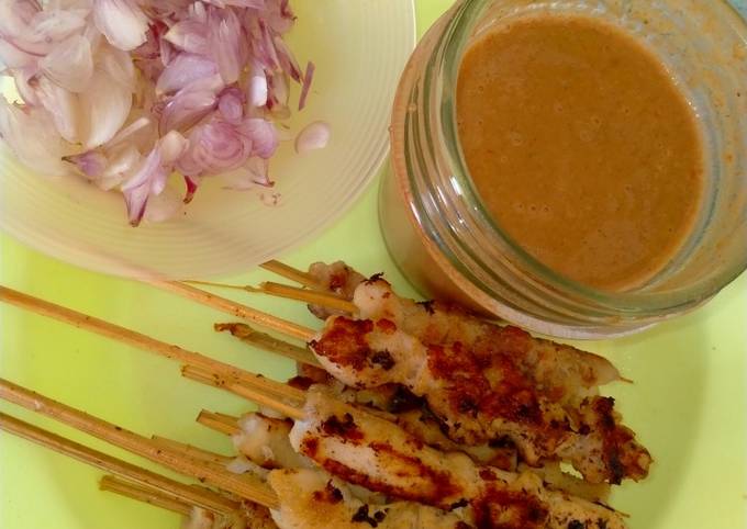 Standar Resep termudah memasak Sate taichan sambal kacang sate dijamin nagih banget