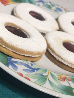 Una foto de Galletas con mermelada
