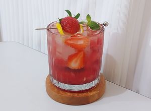 Foto resep Watermelon Strawberry Mocktail