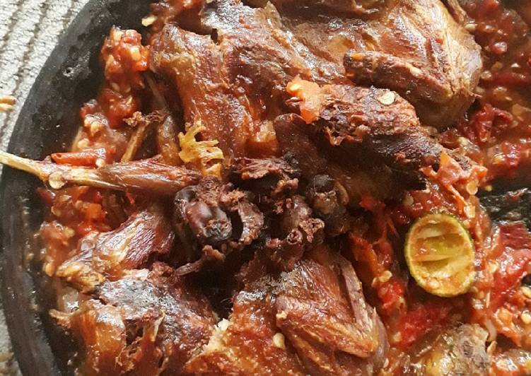 Resep Burung puyuh penyet 🐥, Sempurna
