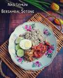 Nasi Lemuni Bersambal Sotong
