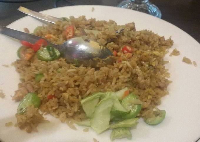 Resep Nasi Goreng Sajiku Oleh Wiji Homsiaty Cookpad