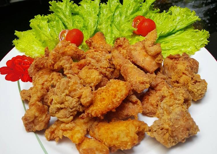 Cara Membuat Chicken karaage, Sempurna