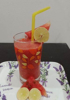 A picture of Watermelon mojito.