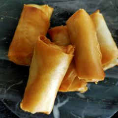 Jumbo Spring Rolls A picture of Jumbo Spring Rolls.