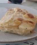 Papas Gratinadas al Horno con Crema