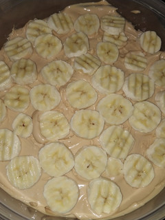 Una foto de Tarta de dulce de leche y plátano (Sencilla sin calor)