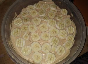 Foto principal de Tarta de dulce de leche y plátano (Sencilla sin calor)